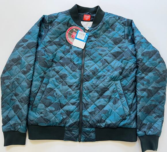Columbia Jackets & Blazers - Columbia Hawlings Hill Bomber Jacket Thermal Coil-Blue Black Camo Size XL $160